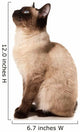 Siamese cat Wall Decal
