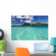 View of Bora Bora Island Wall Mural