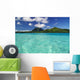 View of Bora Bora Island Wall Mural