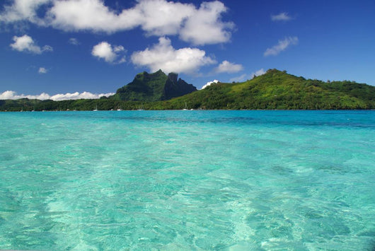View of Bora Bora Island Wall Mural