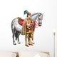 Prince Charming and Horse Wall Decal
