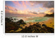 Hawaii, Maui, Sunset at Hookipa Beach Wall Mural