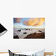 Hawaii, Maui, Sunset at Hookipa Beach Wall Mural