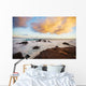 Hawaii, Maui, Sunset at Hookipa Beach Wall Mural