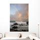 Hawaii, Maui, Double rainbow offshore of Hookipa Beach Wall Mural