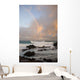 Hawaii, Maui, Double rainbow offshore of Hookipa Beach Wall Mural