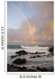 Hawaii, Maui, Double rainbow offshore of Hookipa Beach Wall Mural