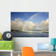 Hawaii, Maui, Double rainbow offshore of Hookipa Beach Wall Mural