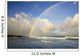 Hawaii, Maui, Double rainbow offshore of Hookipa Beach Wall Mural