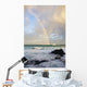 Hawaii, Maui, Rainbow offshore of Hookipa Beach at sunrise Wall Mural