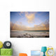 Hawaii, Maui, Rainbow offshore of Hookipa Beach at sunrise Wall Mural