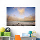 Hawaii, Maui, Rainbow offshore of Hookipa Beach at sunrise Wall Mural