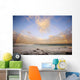 Hawaii, Maui, Rainbow offshore of Hookipa Beach at sunrise Wall Mural