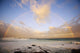 Hawaii, Maui, Rainbow offshore of Hookipa Beach at sunrise Wall Mural