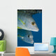 Caribbean, Netherlands Antilles, A pair of Cubera Snapper Wall Mural