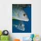 Caribbean, Netherlands Antilles, A pair of Cubera Snapper Wall Mural