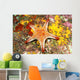 Mexico, Gulf sea star on colorful coral Wall Mural