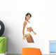 Fitness girl Wall Decal