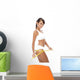 Fitness girl Wall Decal