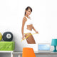 Fitness girl Wall Decal
