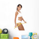 Fitness girl Wall Decal