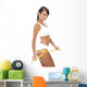 Fitness girl Wall Decal