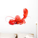 lobster say hello Wall Decal