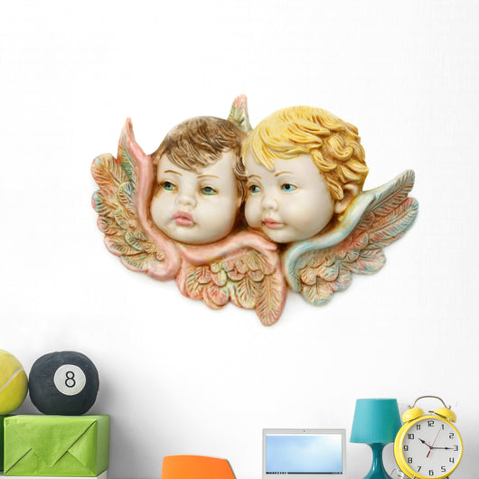 Guardian Cherub Angels Wall Decal