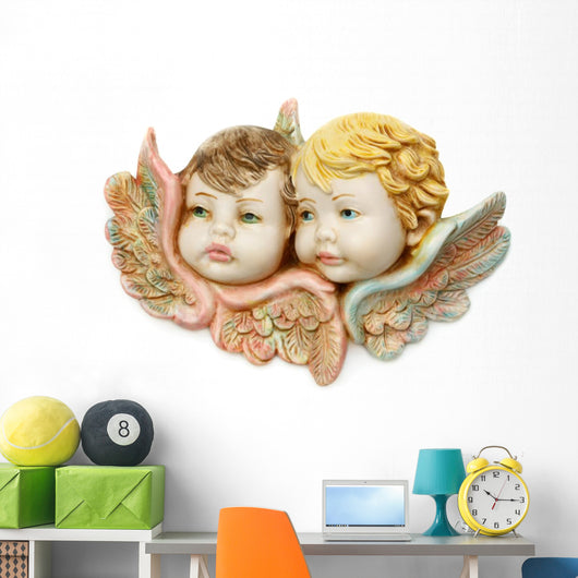 Guardian Cherub Angels Wall Decal