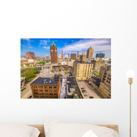 Milwaukee Wisconsin Skyline Wall Decal