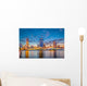 Milwaukee Wisconsin Usa Skyline Evening Wall Decal