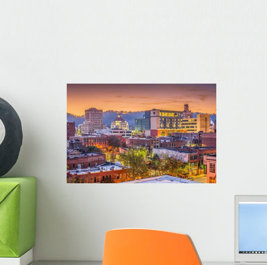 Asheville North Caroilna Usa Wall Decal