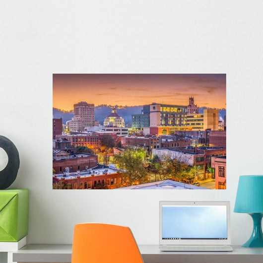 Asheville North Caroilna Usa Wall Decal
