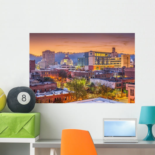 Asheville North Caroilna Usa Wall Decal