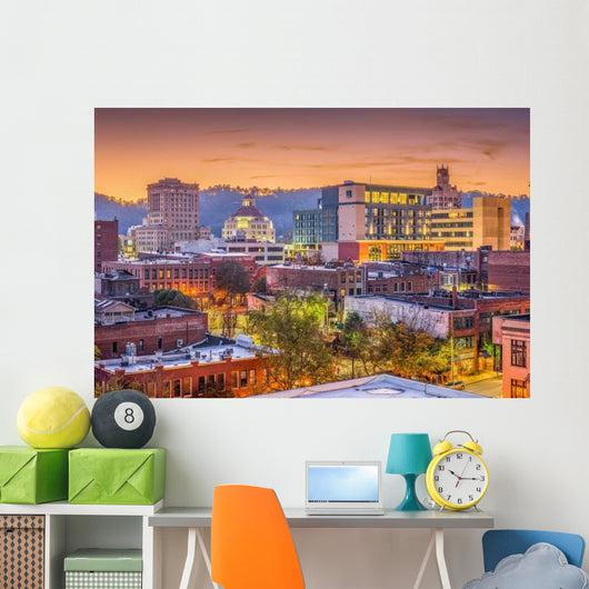 Asheville North Caroilna Usa Wall Decal