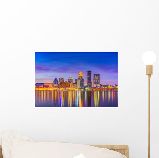Louisville Kentucky Usa Skyline Wall Decal
