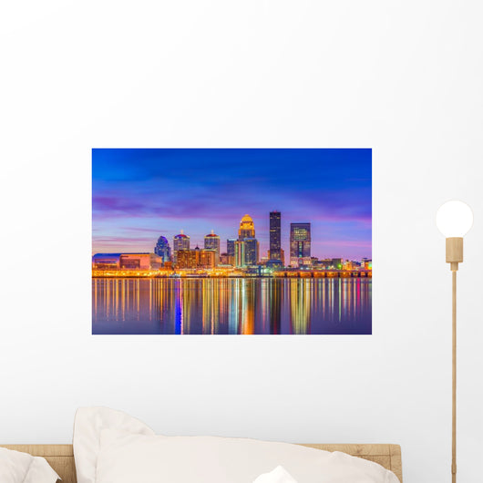 Louisville Kentucky Usa Skyline Wall Decal