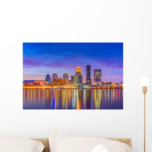 Louisville Kentucky Usa Skyline Wall Decal