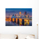 Louisville Kentucky Usa Skyline & Bridge Wall Decal