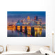 Louisville Kentucky Usa Skyline & Bridge Wall Decal