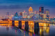 Louisville Kentucky Usa Skyline & Bridge Wall Decal