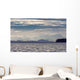 The Coastal Mountain Range Shrouded In A Morning Mist On The Coast Wall Mural