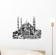 blue mosque in Istanbul Wall Decal