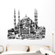 blue mosque in Istanbul Wall Decal