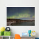Northern Lights Aurora Borealis Over Lake Superior Wall Mural