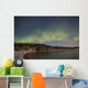 Northern Lights Aurora Borealis Over Lake Superior Wall Mural