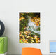 Leaves In Autumn Colours At Crystal Springs Gardens Wall Mural