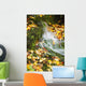 Leaves In Autumn Colours At Crystal Springs Gardens Wall Mural
