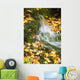 Leaves In Autumn Colours At Crystal Springs Gardens Wall Mural