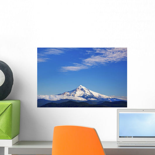 View Of Mount Hood From Larch Mountains Wall Mural